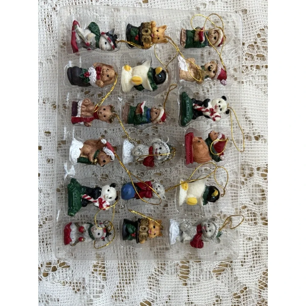 Set of 18 Mini Christmas 